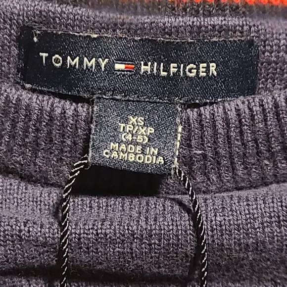 Tommy Hilfiger Kids Pullover Sweater - Picture 2 of 4